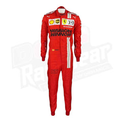 Traje de F1 Carlos Sainz Race Scuderia Ferrari 2021 para niños