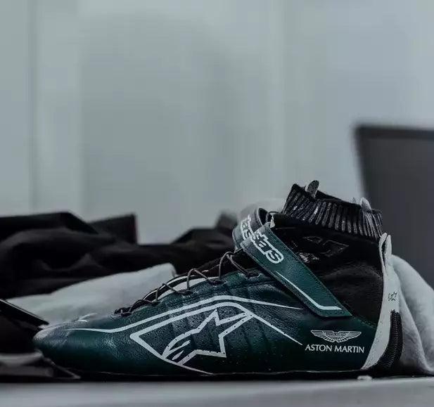 2021 Lance Stroll Aston Martin Alpinestar F1 Race Shoes