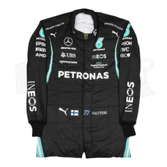 Réplica del mono de carreras del equipo Mercedes-AMG Petronas F1 de Lewis Hamilton 2021