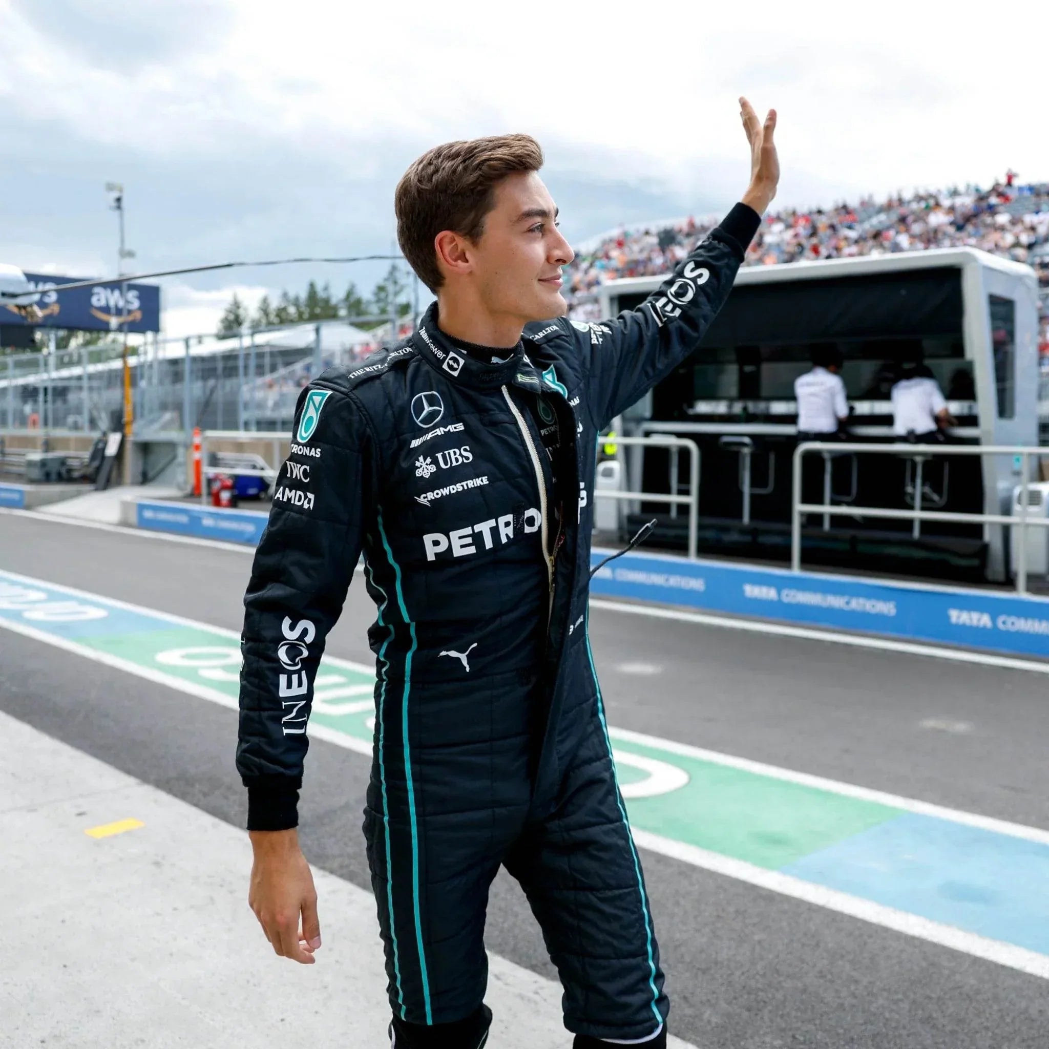 2022 George Russell Mercedes-AMG Petronas F1 Team Replica Race Suit