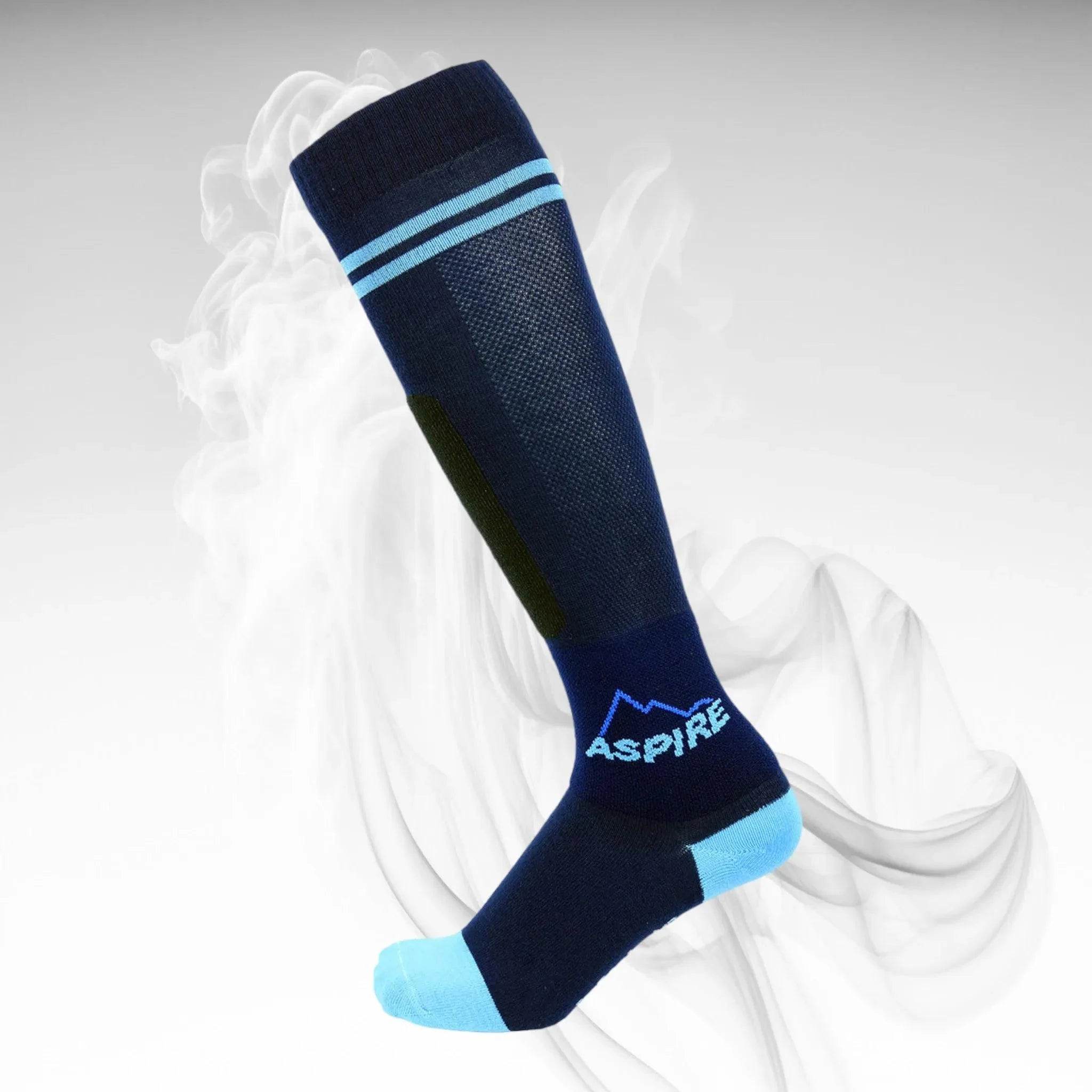 2023 Aspire Ski-D Ski Socks