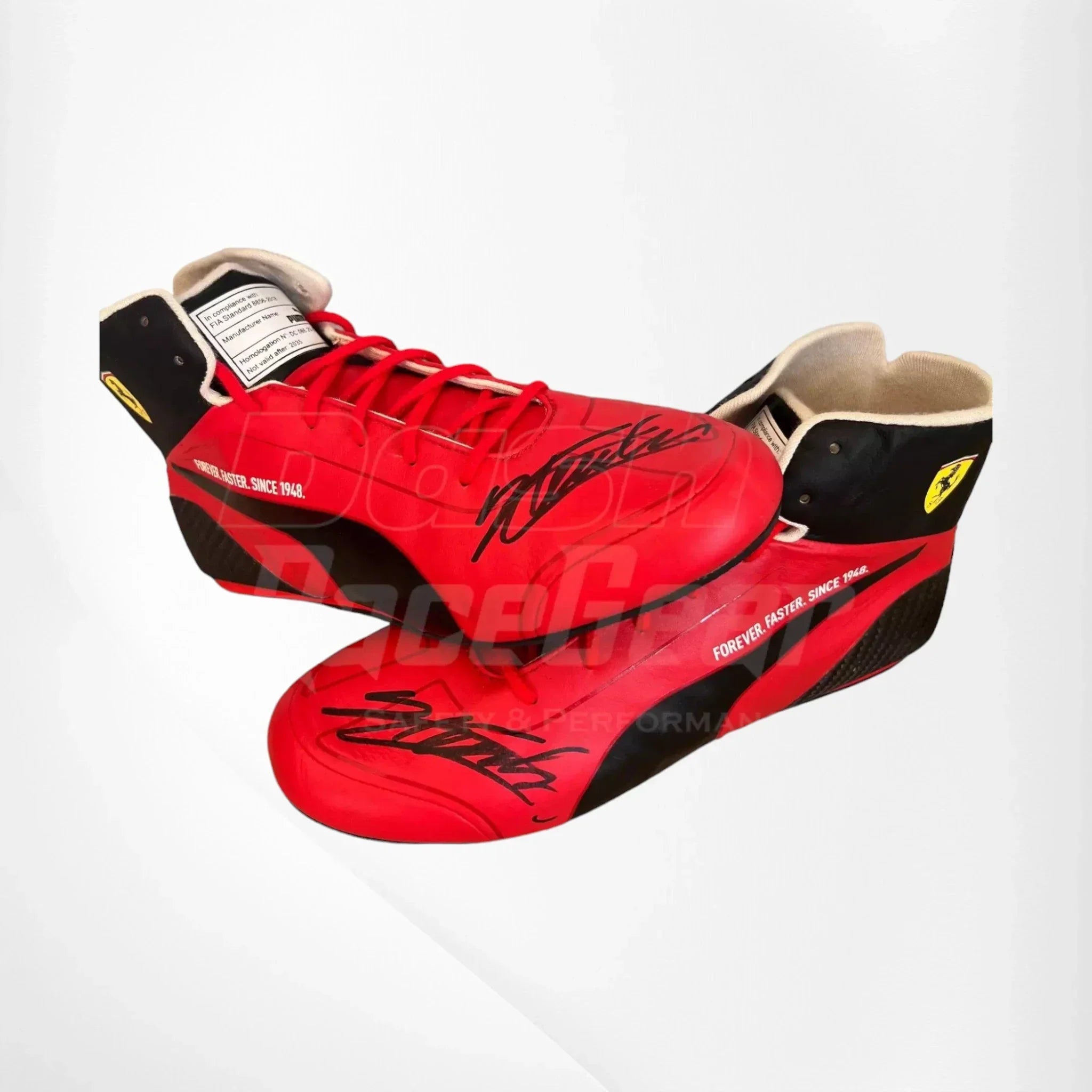 2023 Charles Leclerc Scuderia Ferrari F1 Shoes