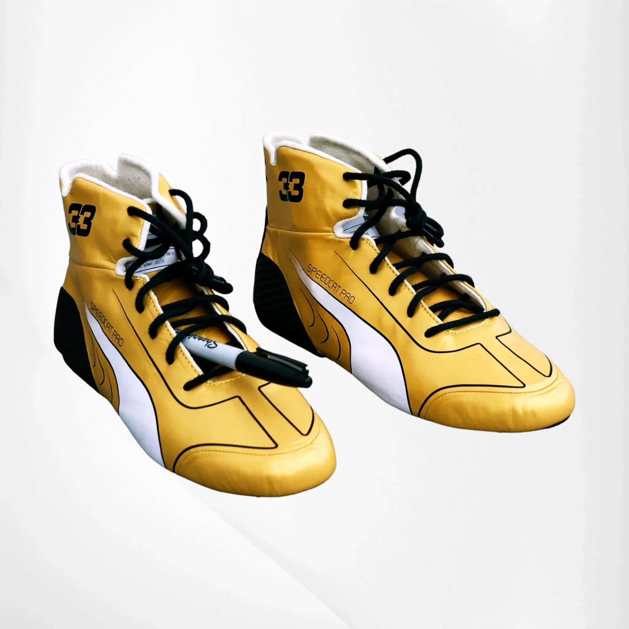 2023 Max Verstappen F1 Golden Race Boots