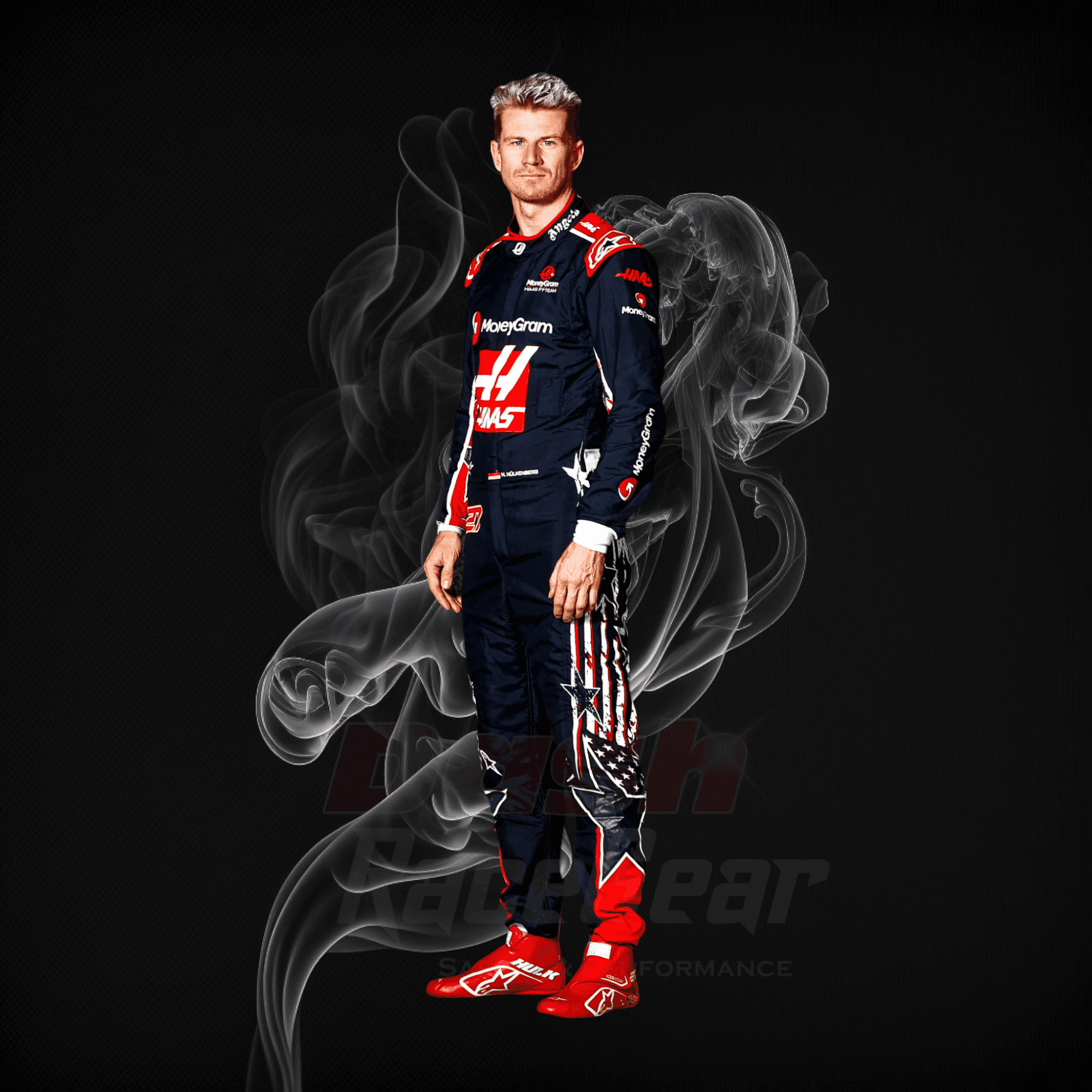 2023 Nico Hülkenberg Special Austin Race Suit - Us Grand Prix