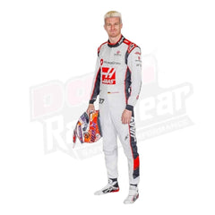 Trajes de carrera de F1 Nico Hulkenberg Haas 2023 para niños - Las Vegas