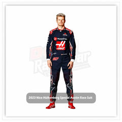 Traje de carrera especial Nico Hülkenberg Austin 2023 - Gran Premio de EE. UU.