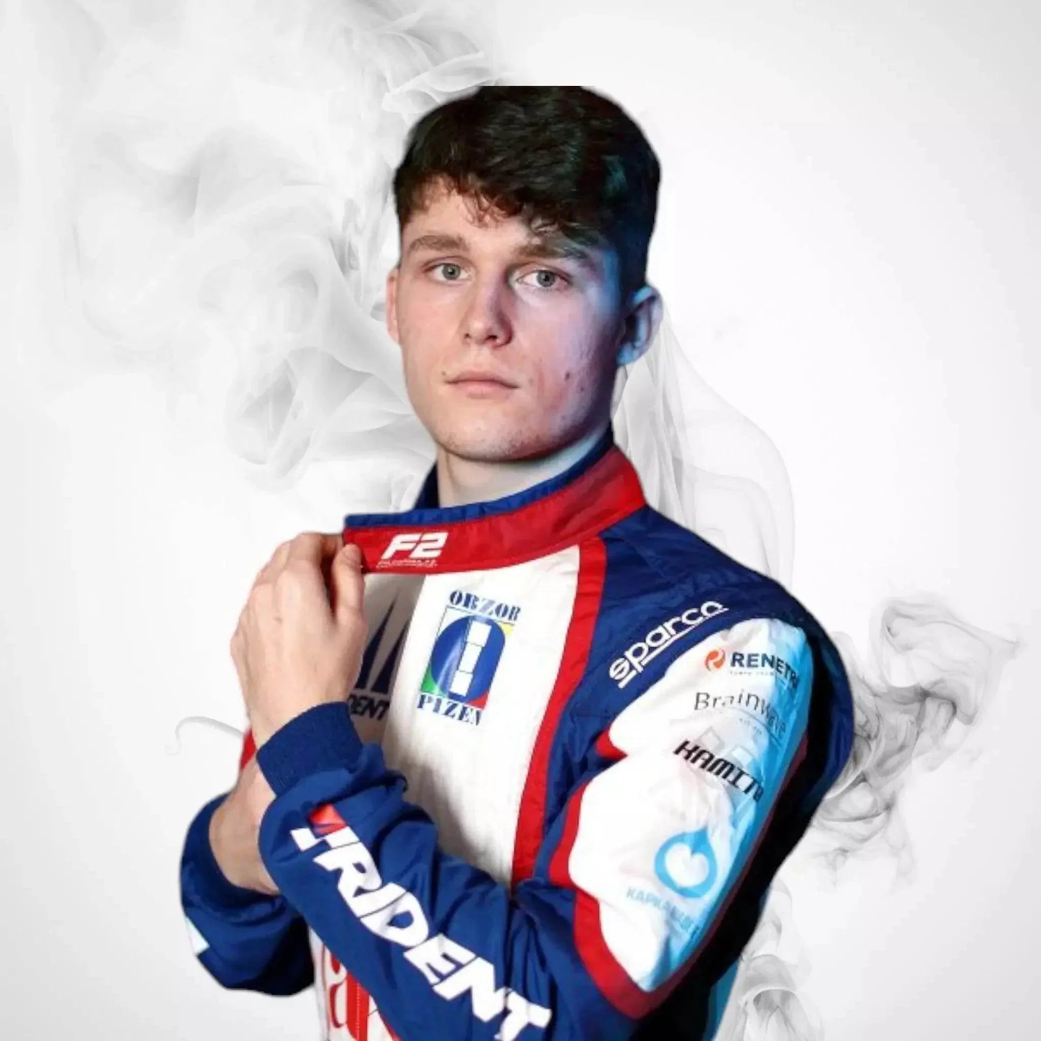2023 FIA Formula 2 Champion Roman Stanek Suit