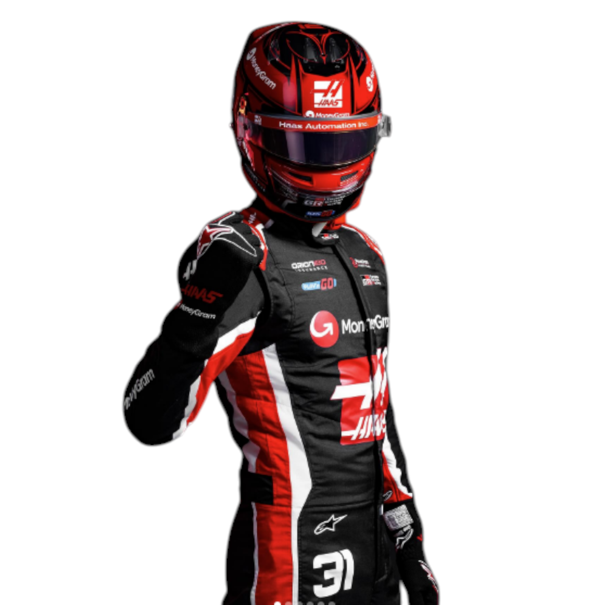 2025 Esteban Ocon Haas F1 Team Race Suit