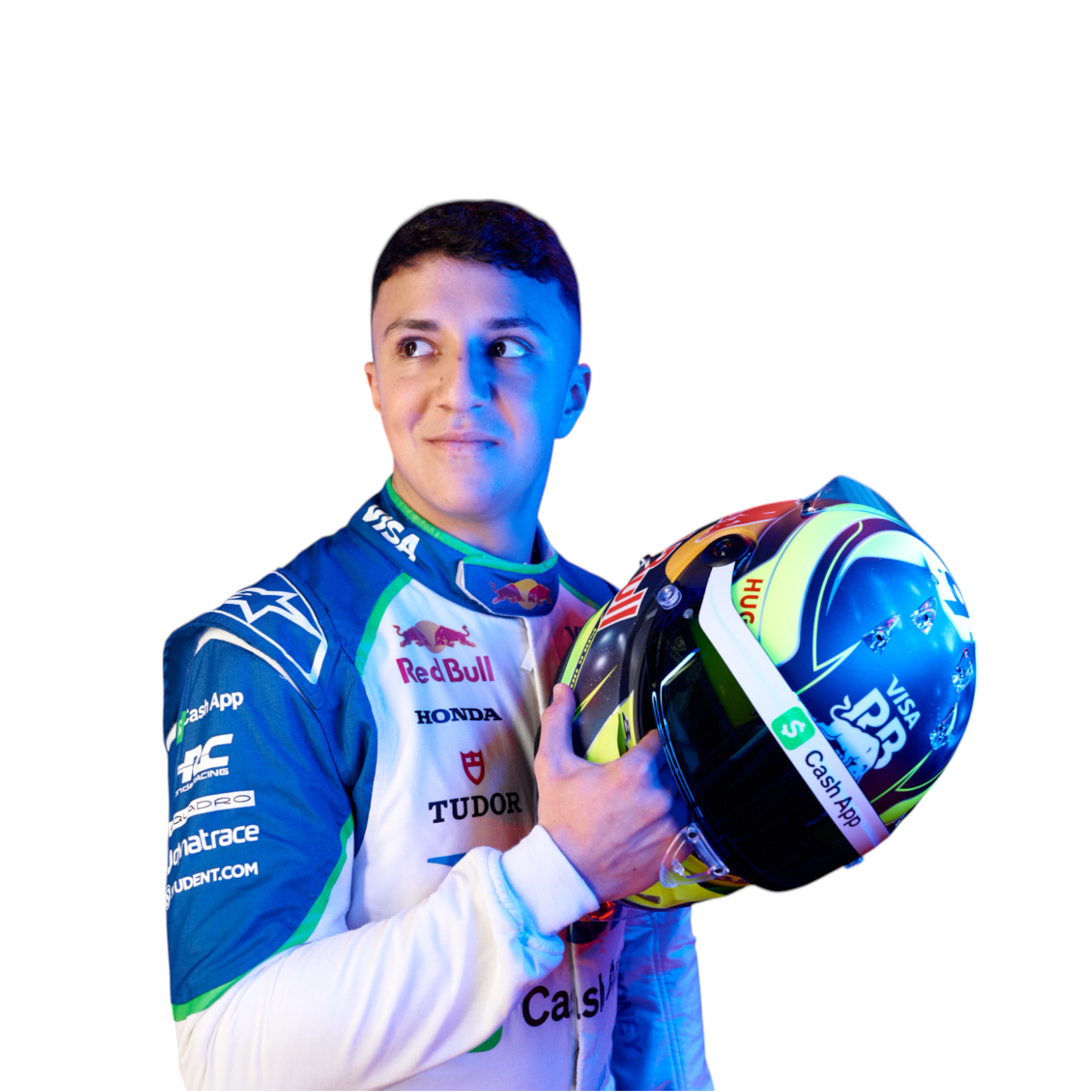 2025 Isack Hadjar Alphatauri Race Suit