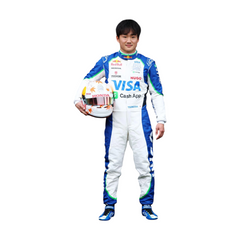 Traje de carrera Yuki Tsunoda Alphatauri 2025