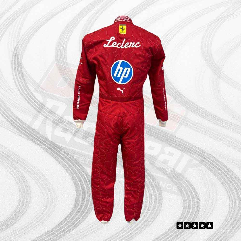 Scuderia Ferrari HP Charles Leclerc Monza 2025 racing suit