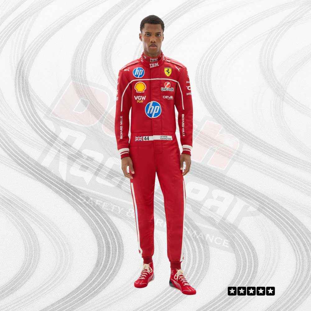 2025 Lewis Hamilton racing suit for Scuderia Ferrari