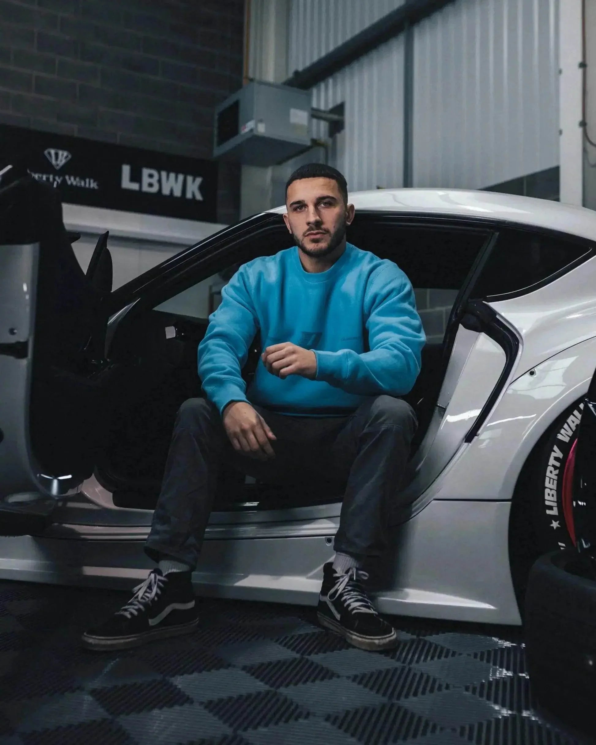 AQUATIC BLUE SPEEDCO CREW NECK