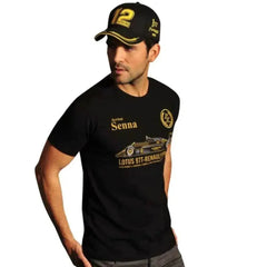 Camiseta Ayrton Senna 1ª Victoria Portugal