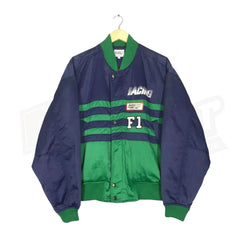 Chaqueta de carreras bordada del equipo de Fórmula 1 vintage de Benetton