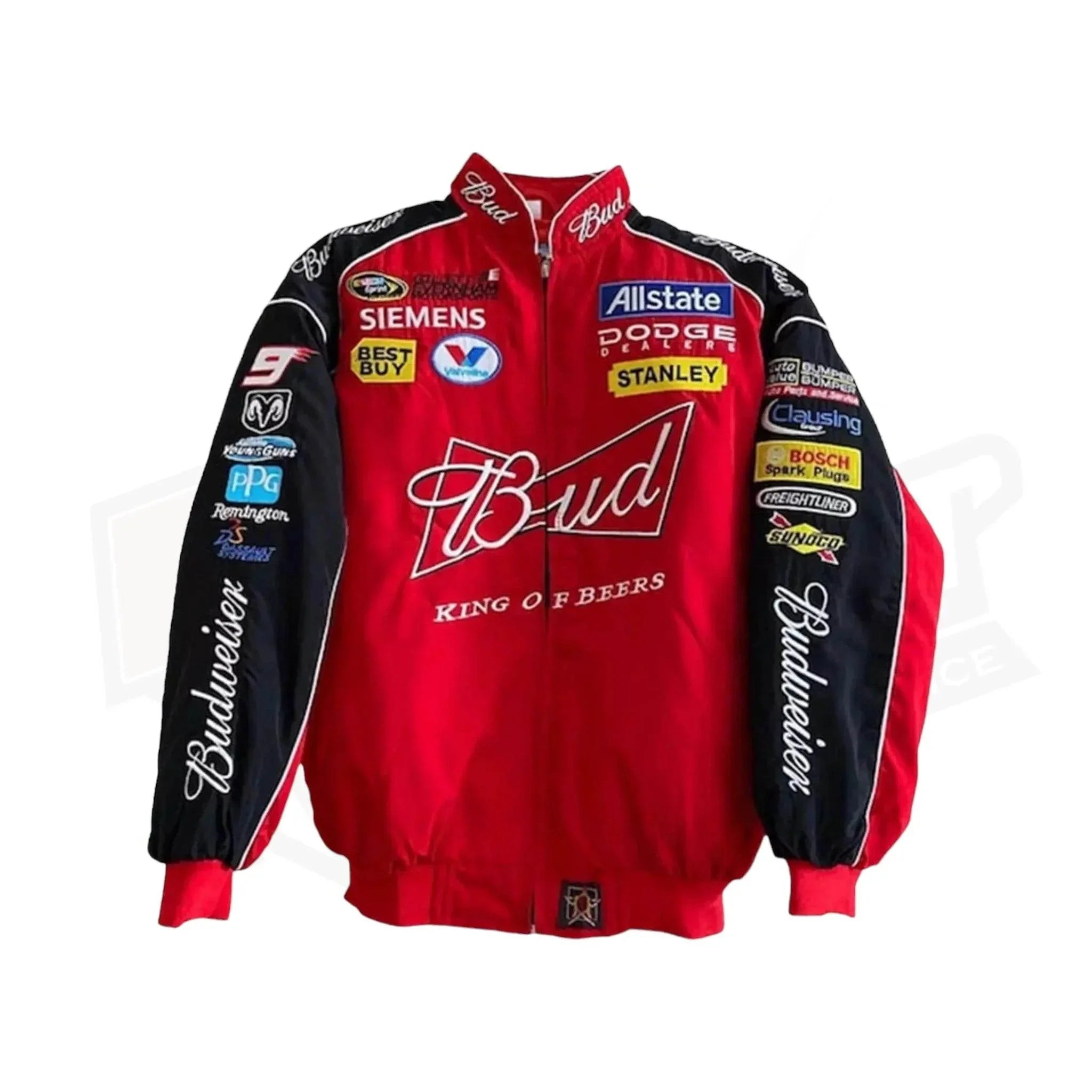 Budweiser Black F1 Retro Racing Jacket
