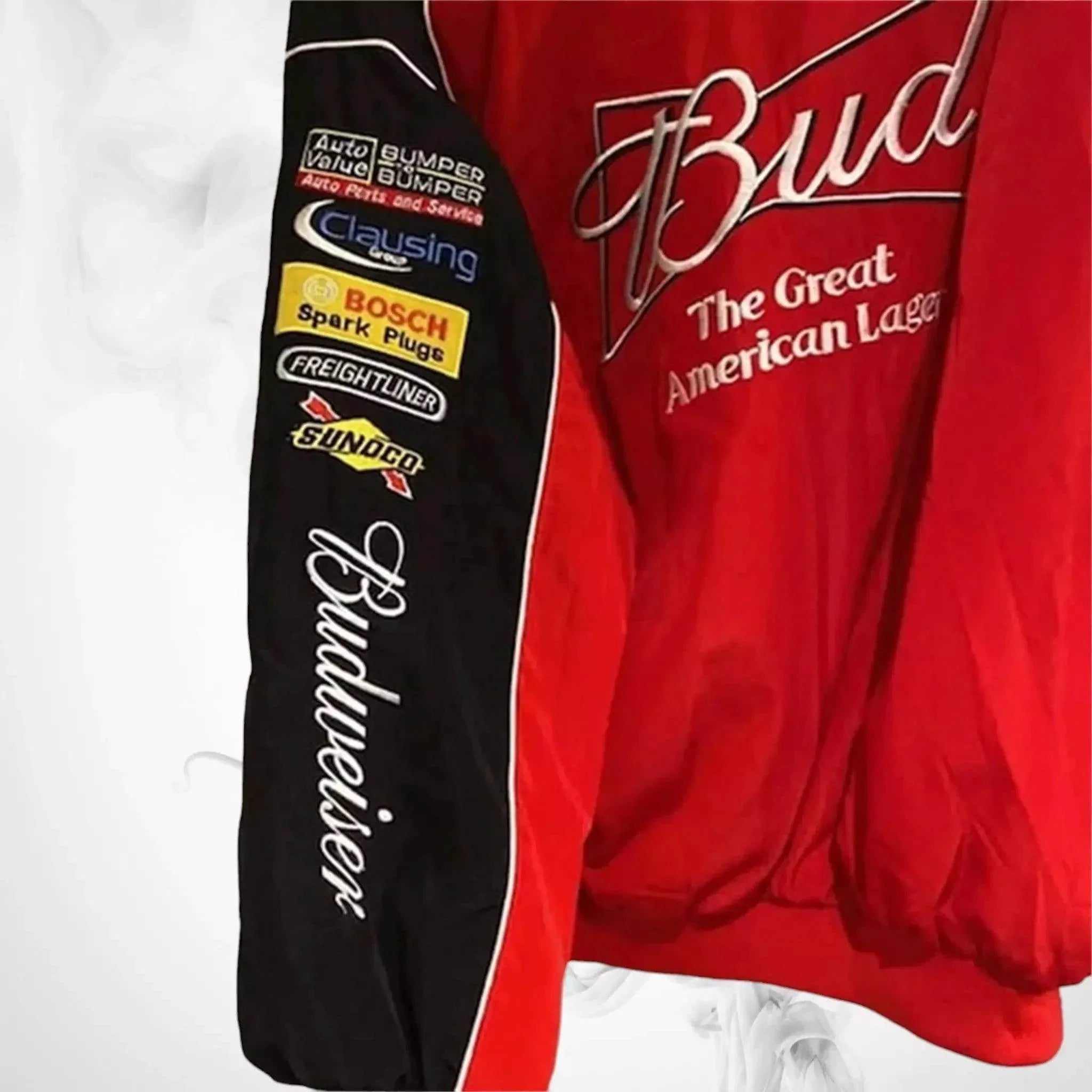Budweiser Black F1 Retro Racing Jacket