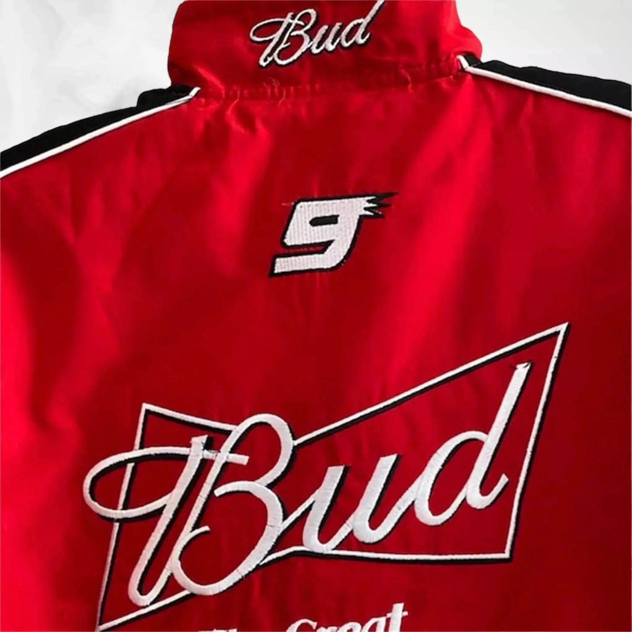 Budweiser Black F1 Retro Racing Jacket