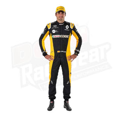 Traje de carrera de F1 Carlos Sainz Renault 2017 GP de EE. UU.