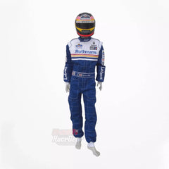 Traje de carreras bordado Williams F1 de Damon Hill 1997 