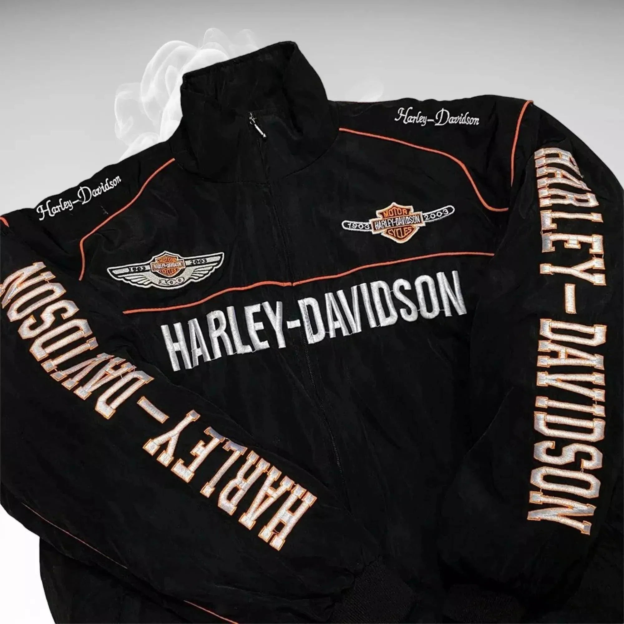 Exclusive Limited Edition Harley Davidson Retro F1 Racing Jacket