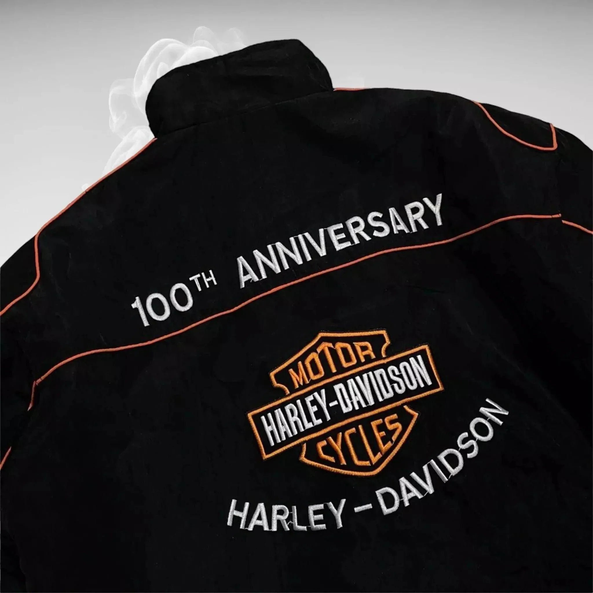 Exclusive Limited Edition Harley Davidson Retro F1 Racing Jacket