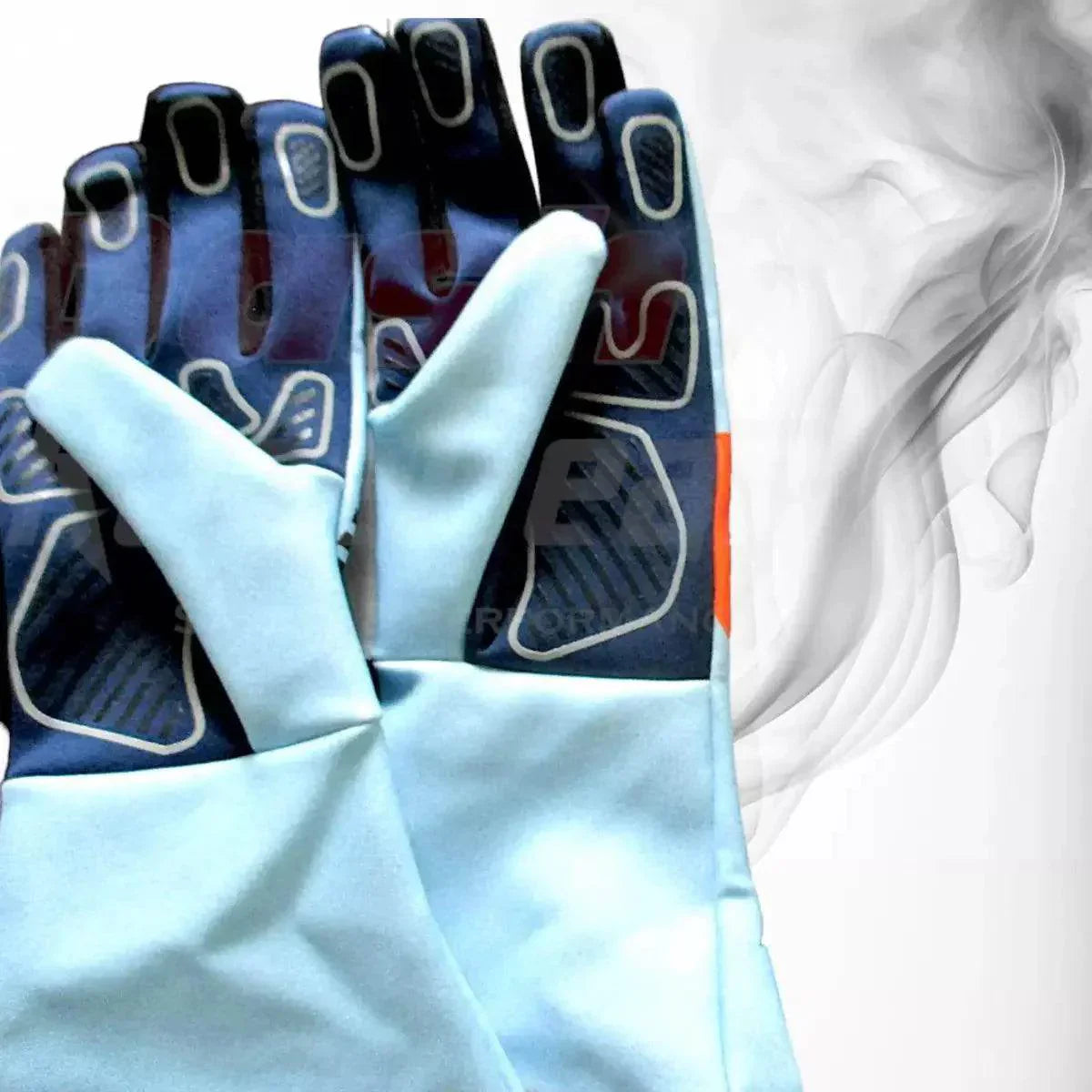 LANDO NORRIS MCLAREN RARE SPECIAL EDITION GULF F1 GLOVES