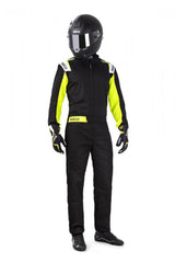 Traje de karting Leisure Sparco Rookie Negro/Amarillo