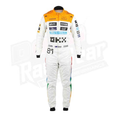 NUEVO TRAJE DE CARRERAS PARA NIÑOS DEL EQUIPO DE F1 MCLAREN SILVERSTONE OSCAR PIASTRI 2023