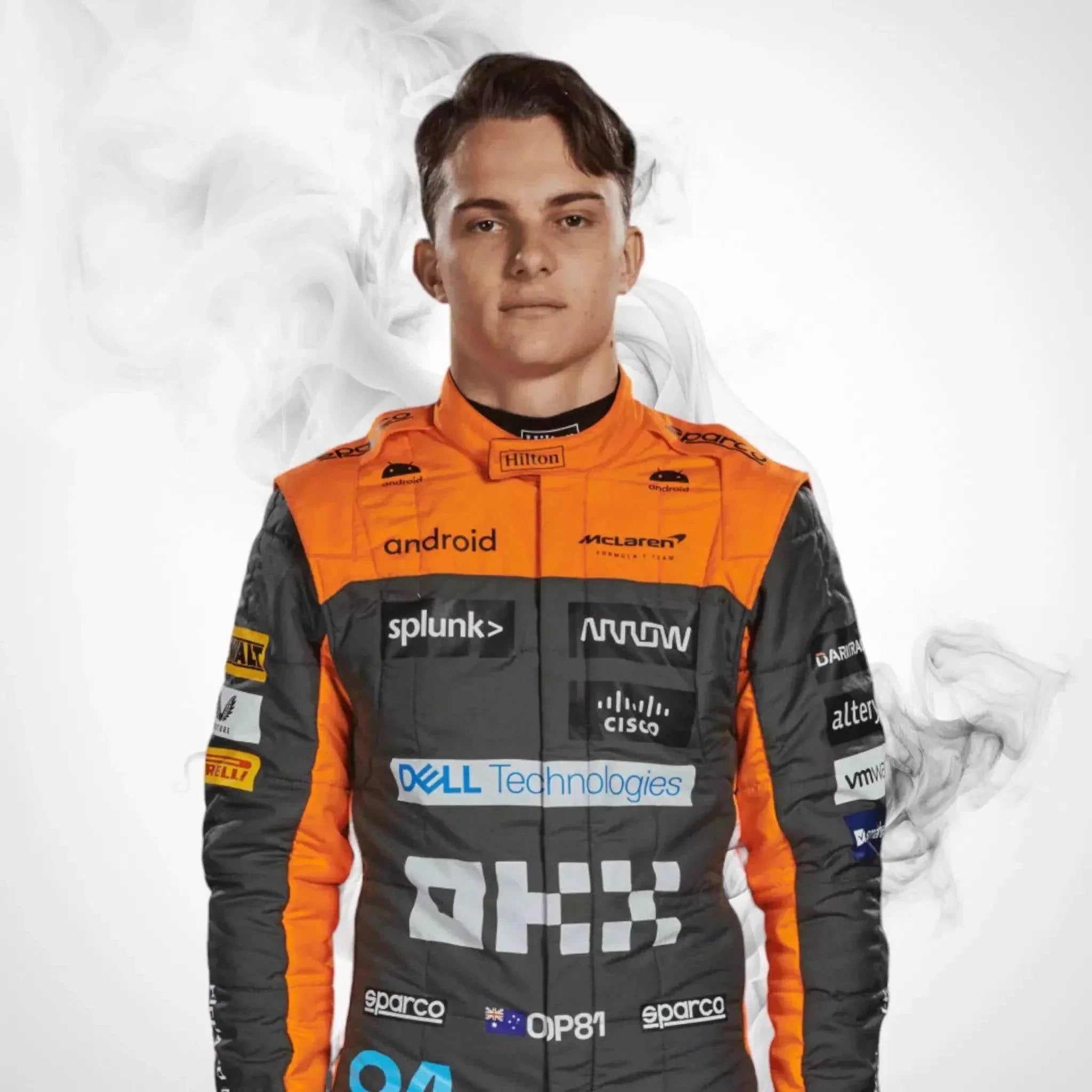 2023 New Oscar Piastri official Replica Race Suit Team McLaren F1