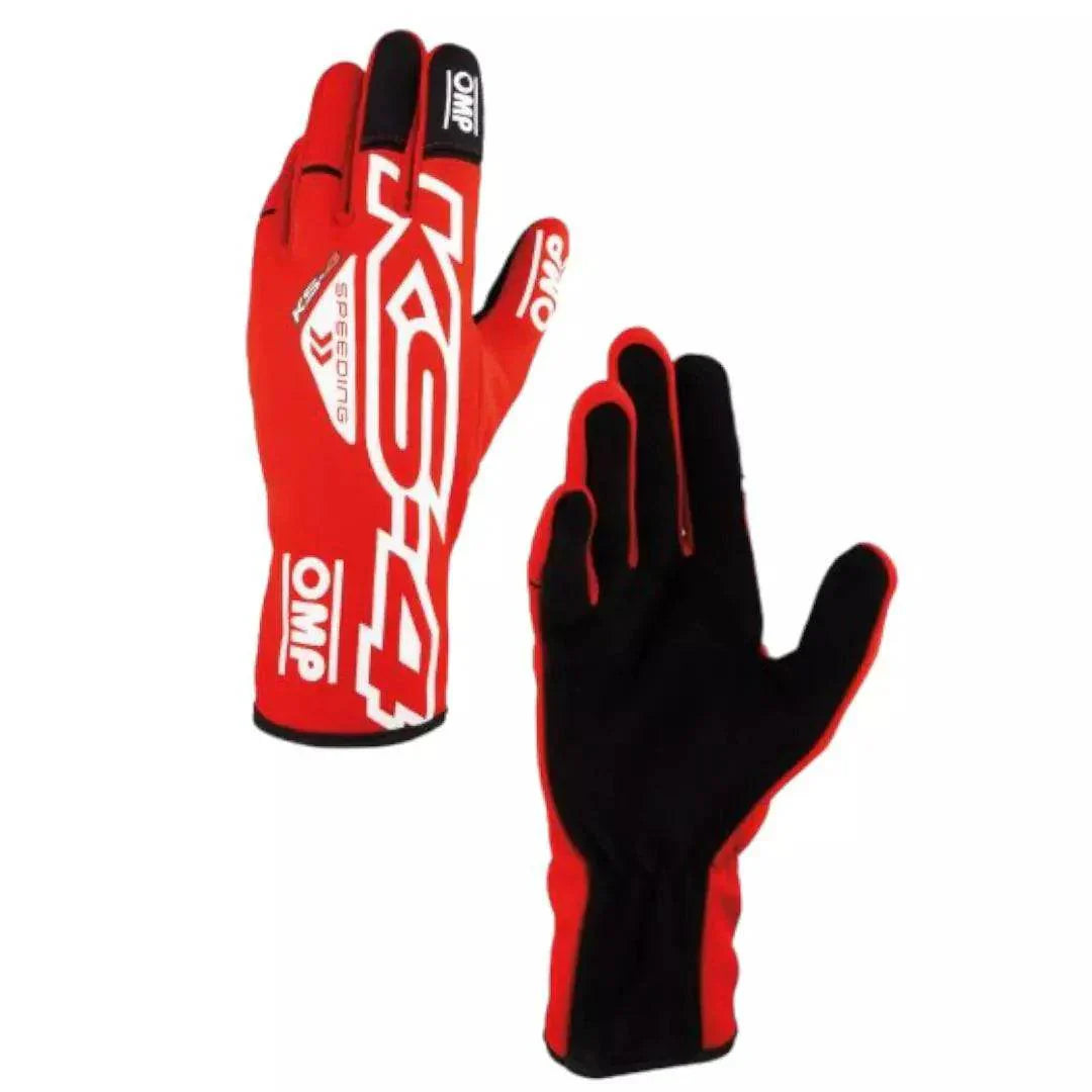 OMP KS-4 Kart Gloves - Child Sizes