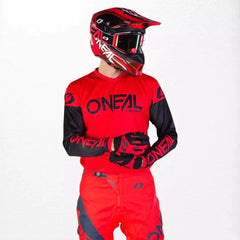 Camiseta de MX O'Neal Element Rojo-Negro
