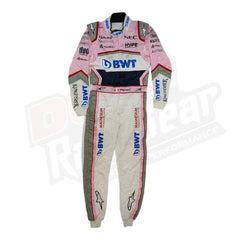 SERGIO PEREZ 2018 TRAJE DE CARRERA SAHARA FORCE INDIA F1 TEAM