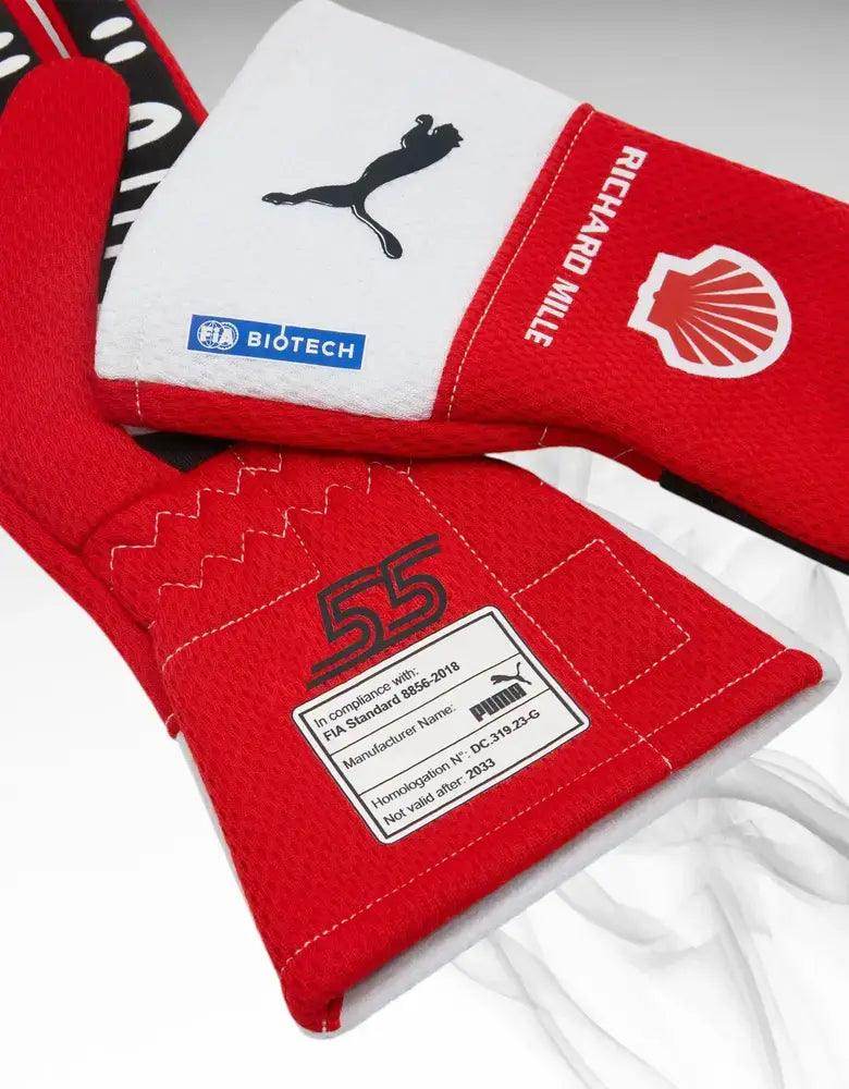 Scuderia Ferrari Carlos Sainz F1 PRO gloves - Joshua Vides