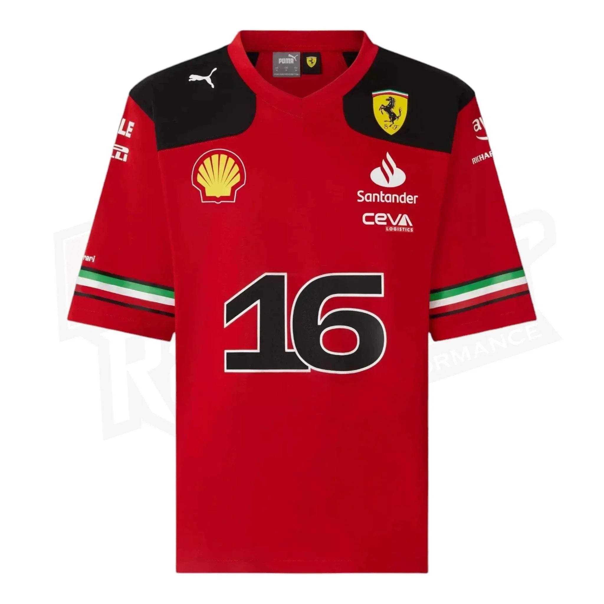 Scuderia Ferrari Replica Charles Leclerc American football jersey - Austin Special Edition ROSSO CORSA