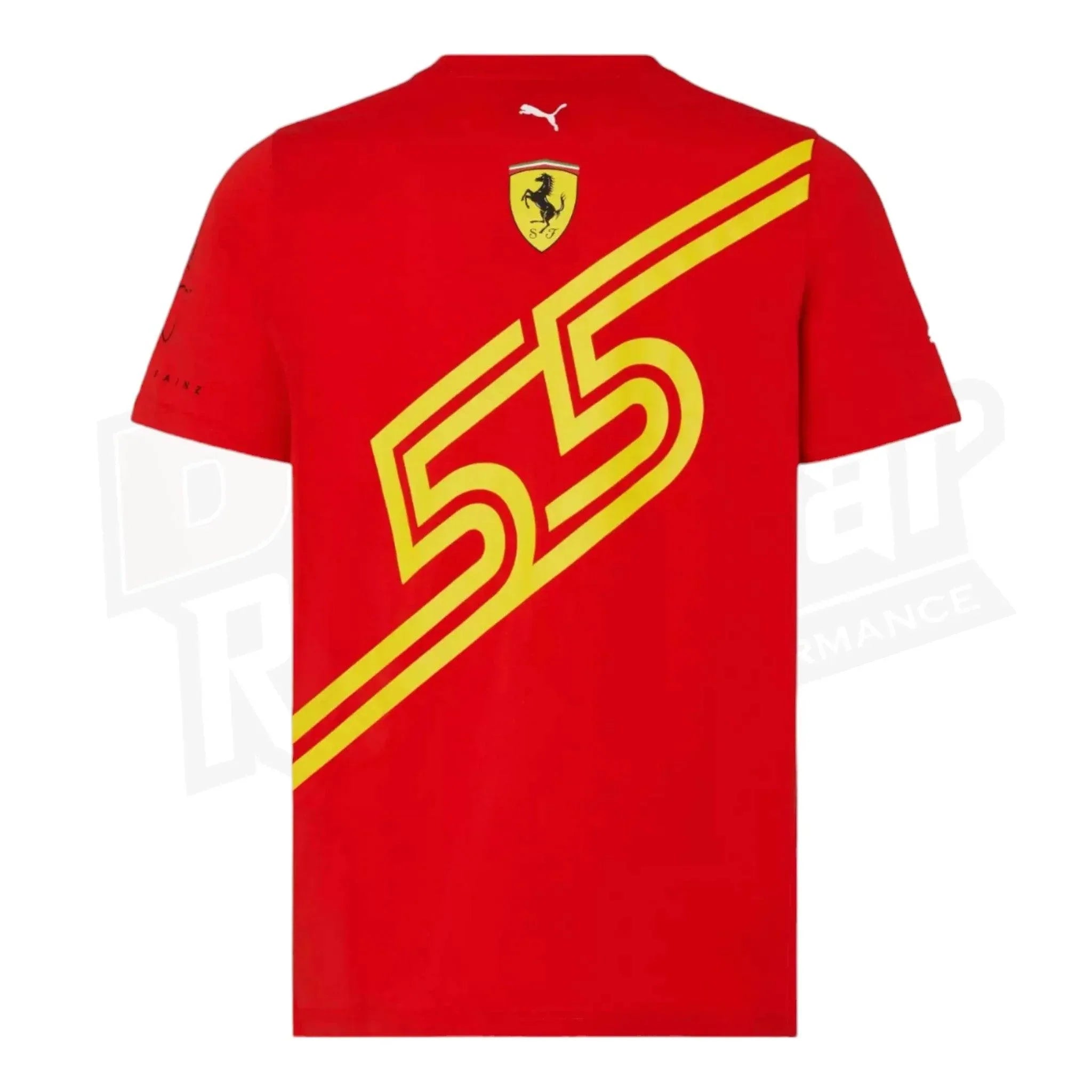 Scuderia Ferrari Team Carlos Sainz Replica T-shirt - Barcelona Special Edition
