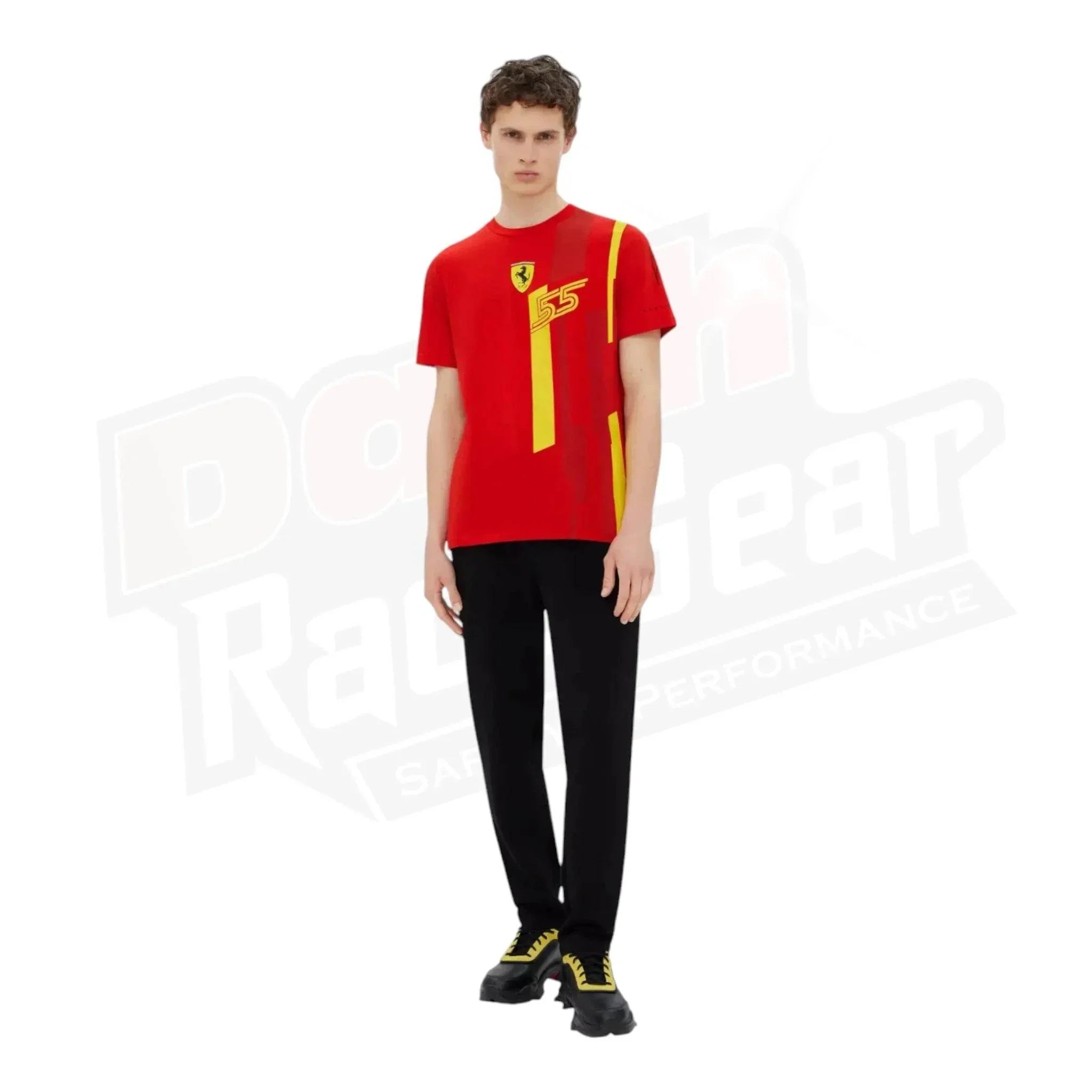 Scuderia Ferrari Team Carlos Sainz Replica T-shirt - Barcelona Special Edition