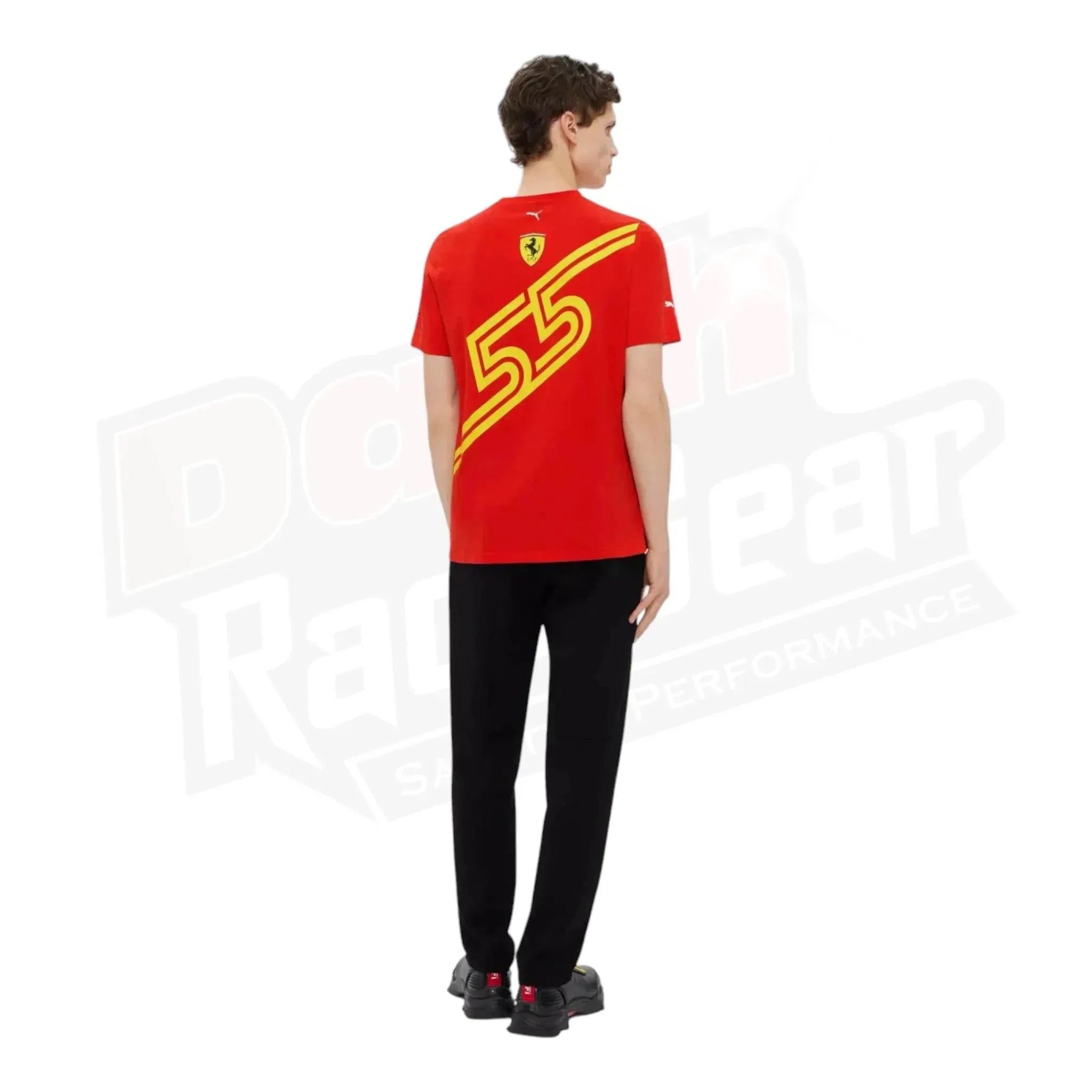 Scuderia Ferrari Team Carlos Sainz Replica T-shirt - Barcelona Special Edition