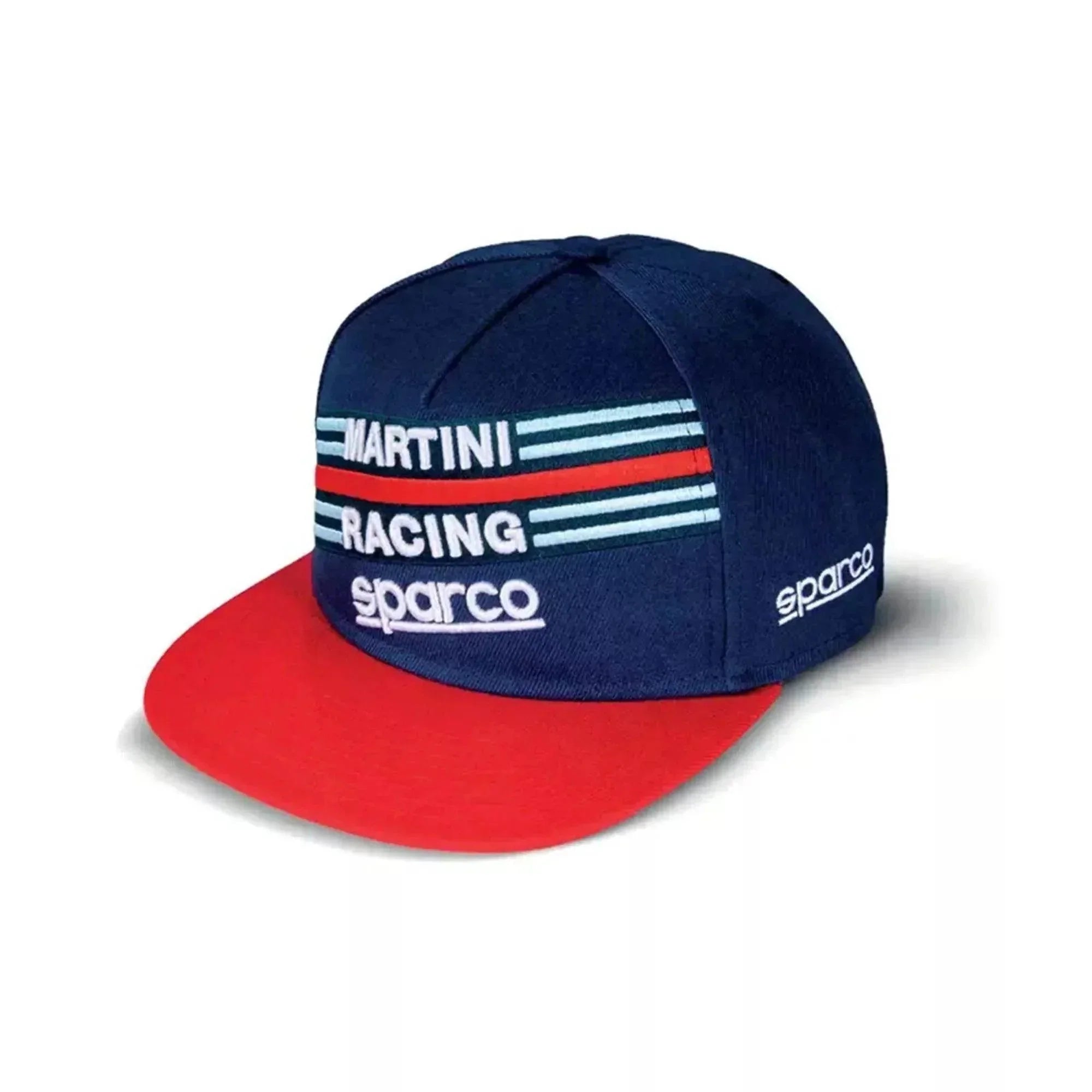 Sparco Cap Flat Visor Martini Racing