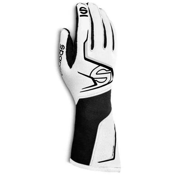 Sparco Tide Race Gloves White Black