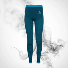 Ropa interior térmica de esquí ODLO Performance Warm Kids BL Bottom Long en zafiro oscuro/índigo - 2022/23 