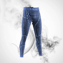 Ropa interior térmica de esquí Pantalones X-bionic Merino para hombre Azul océano oscuro/azul cielo - 2023/24 