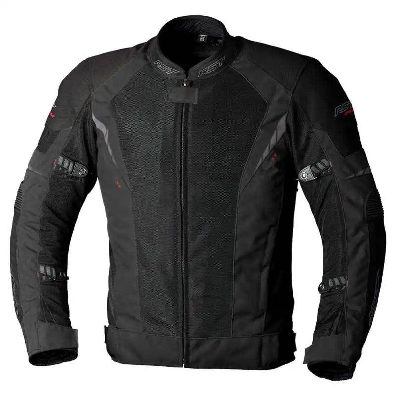 VENTILATOR XT CE MENS TEXTILE JACKET BLACK BLACK