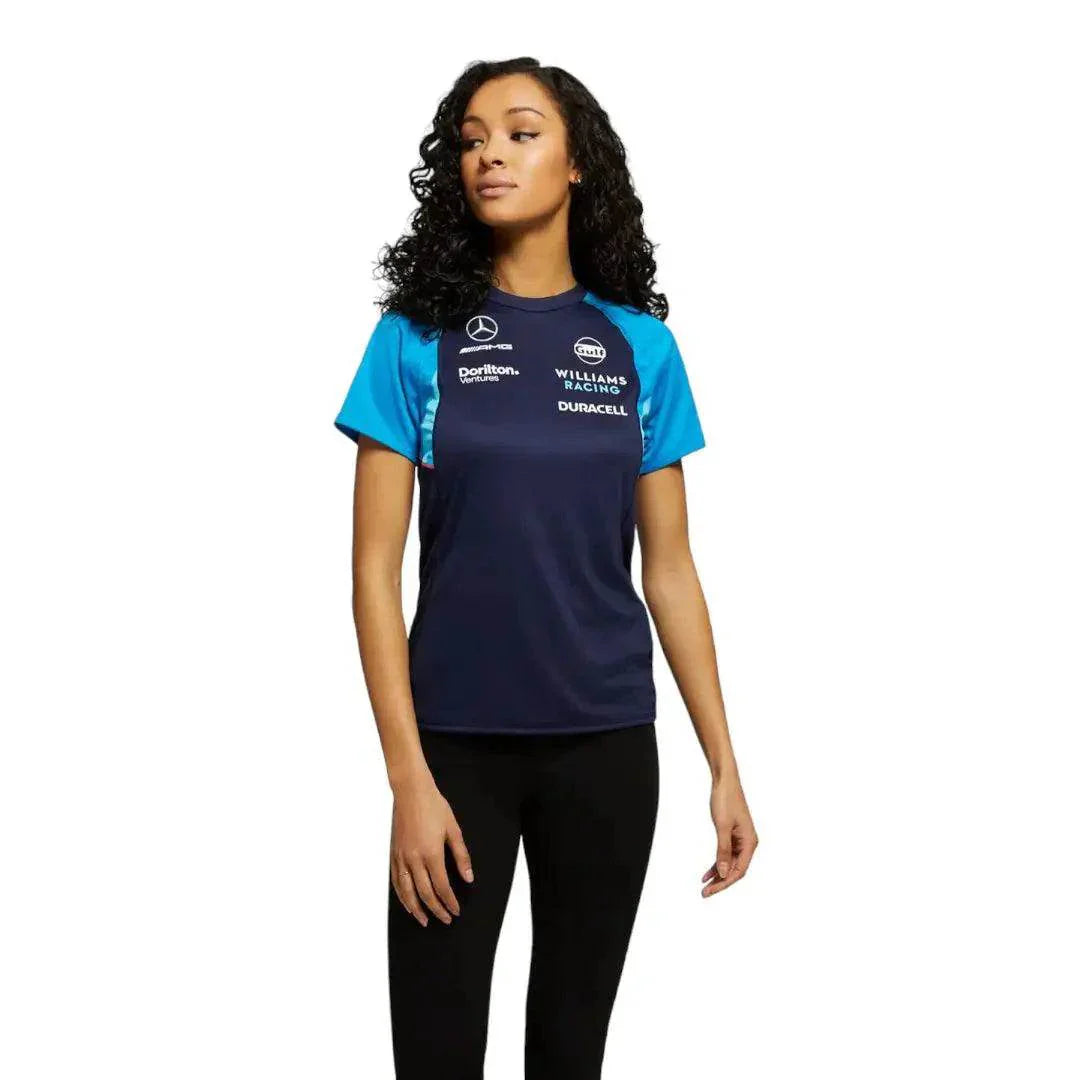 Women's Classic Kit Navy Williams Racing T-Shirt Men's