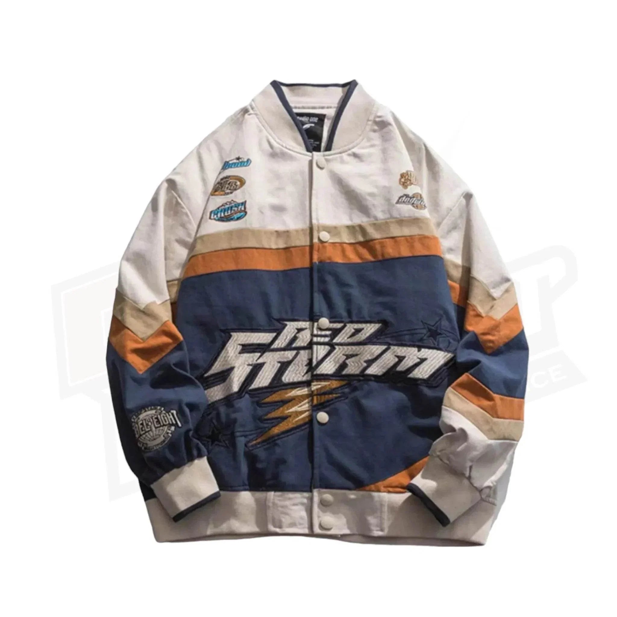 Women's Retro Street Racing Jacket
